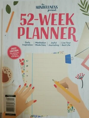 THE MINDFULNESS JOURNAL 52-WEEK PLANNER 2022 EDITION - Image 1 of 2