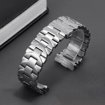 Correa de acero inoxidable para pulsera Panerai Luminor Marina para hombre banda de metal de 24 mm Foto 1 de 4