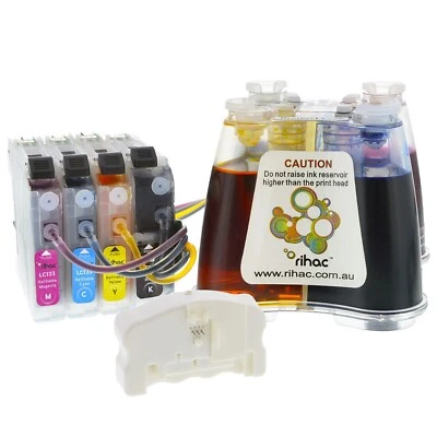 Rihac CISS for Brother Printer using LC203 MFC-J4420 MFC-J4620 MFC-J5620 Ink  - Image 1 of 4