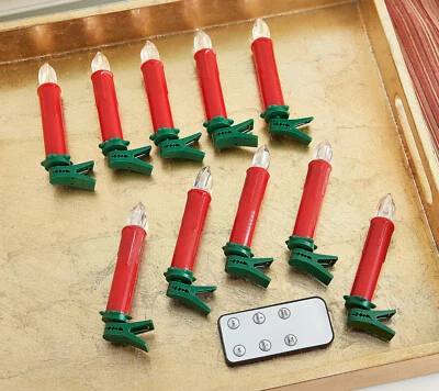 Конические свечи с зажимом и пультом дистанционного управления от Valerie 10 шт. - Изображение 1 из 2