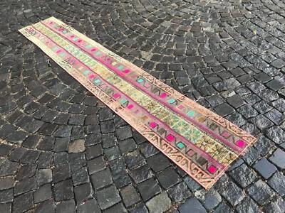 Turkish Antique rug Bohemian Area rug Oushak rug Vintage Rug Handmade Wool rug - Image 1 of 4