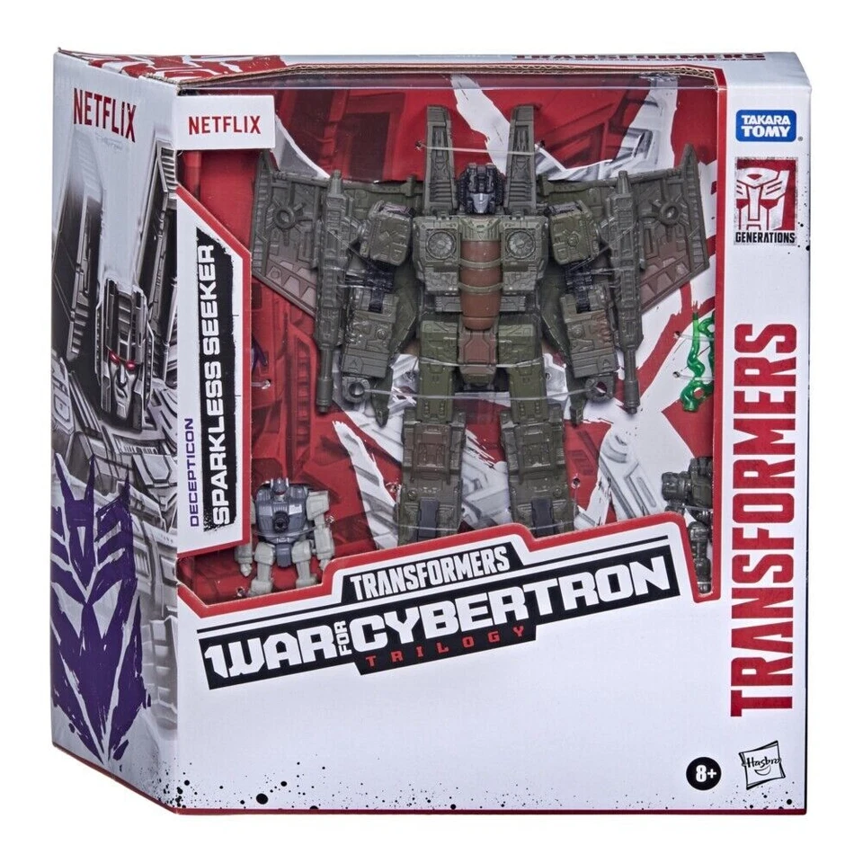 Transformers F09755L00 War for Cybertron Sparkless Seeker Action Figure - Multicolor