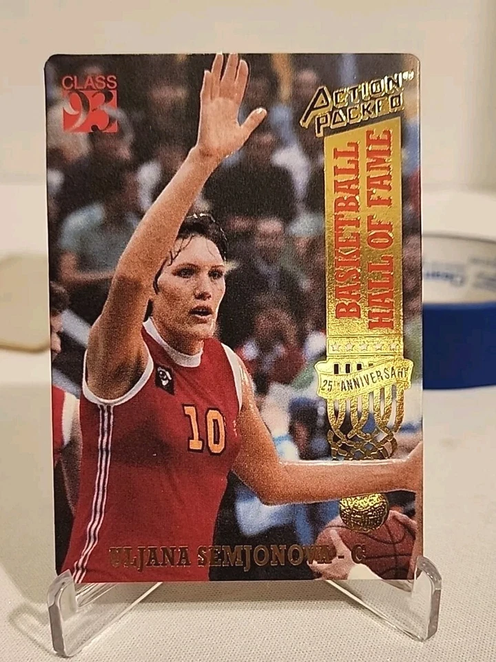 1993-94 Action Packed Hall of Fame Uljana Semjonova USSR #64 - Image 1 of 2