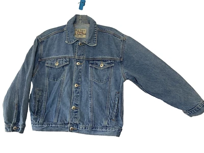 Old Navy Dungarees Denim Jacket Boys No Size Tag - Image 1 of 4