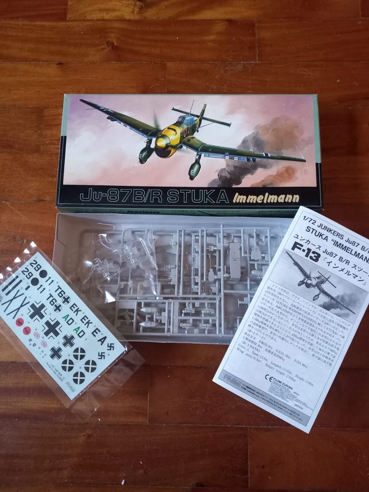 FUJIMI Junkers JU87 B/R IMMELMANN - 1/72 (1992) - Immagine 1 di 1