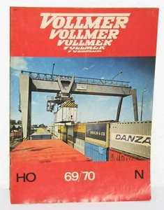 Catálogo Vollmer catálogo principal catálogo completo 1969/1970 H0 + N - EXCELENTE - Imagen 1 de 1