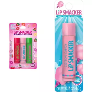 Lip Balm Trio - Strawberry, Watermelon & Cotton Candy - Picture 1 of 12