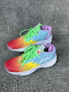 Adidas Dame 8 Multicolored Sz 8 Mens / 9 Wmns Unreleased Basketball Shoe HQ1272 - Picture 1 of 12
