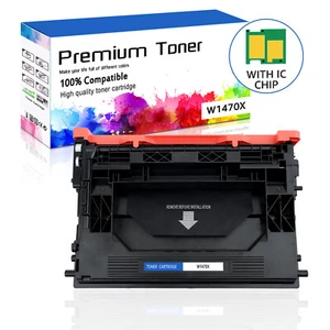 Cartucho de tóner 1PK NUEVO CHIP W1470X para 147X HP LaserJet M611dn M611x MFP M634h - Imagen 1 de 23