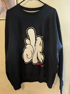 OG SLICK LA HANDS CREWNECK SWEATSHIRT: FREEWAY SERIES EDITION XL  - Picture 1 of 3