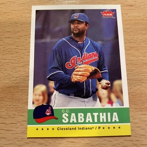 2006 Fleer Tradition Baseball Card #82 C.C. Sabathia A1 - Picture 1 of 2