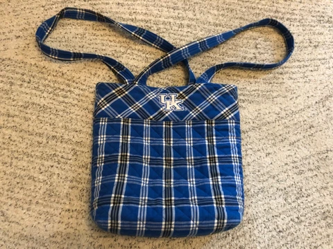 University of Kentucky Wildcats tote large handbag vera bradley-like womens Cover