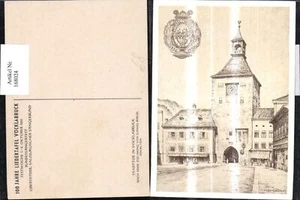 168024,Vöcklabruck Liedertafel Künstlerkarte Ludwig Bürgel - Picture 1 of 1