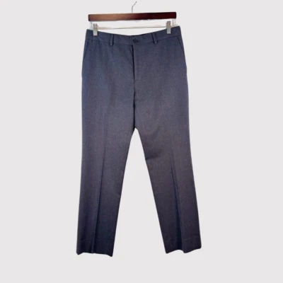 Ralph Lauren Women Dress Pants Black Straight Wool Classic Trouser 30x30 - Изображение 1 из 4