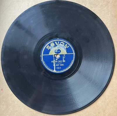 Deep Tones 1948 GOSPEL 78 My God Calls Me / Jesus' Love Bubbles Over SAVOY HEAR - Image 1 of 4