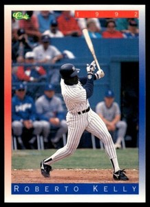 1992 Classic II #T81 Roberto Kelly New York Yankees