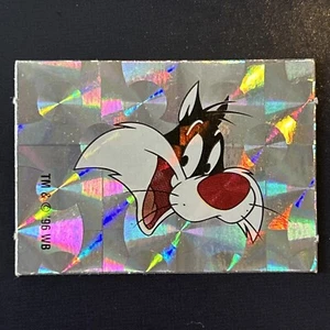 1996 VNTG Looney Tunes Cracker Jack Prism Sticker SYLVESTER Warner Brothers - Picture 1 of 2