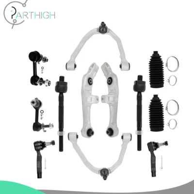 12x Barra estabilizadora delantera Barra de amarre Brazo de control y rótula para Infiniti G35 2003-2006 Foto 1 de 4