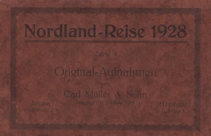 Germany Norway Arctic 23 postcards 1927 HDSG Nordland- und Polarfahrten not used - Picture 1 of 12