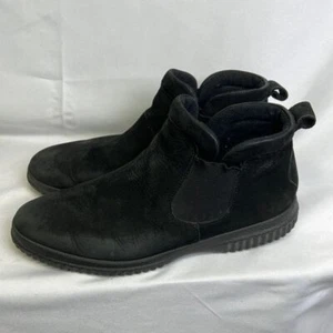 Ecco Wildleder Stiefeletten schwarz Damen Gr. 38 US 7-7,5 - Bild 1 von 8