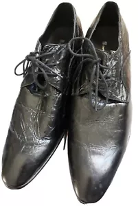 Roberto cavalli mens Leather Lace Up Shoes 2023-7 Size 43. - Picture 1 of 12