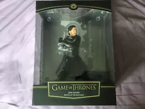 GAME OF THRONES DARK HORSE JON SNOW KIT HARRINGTON ICONIC FIGURE NEW MINT - Picture 1 of 9