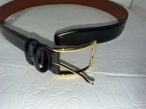 JOHNSTON MURPHY-Brown Leather, Mens All Purpose Dress Belt-(34) - Picture 1 of 7