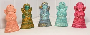 Vintage Weihnachtsschmuck Porzellan Keramik Engel Figuren Weihnachtsmann beten - Bild 1 von 17