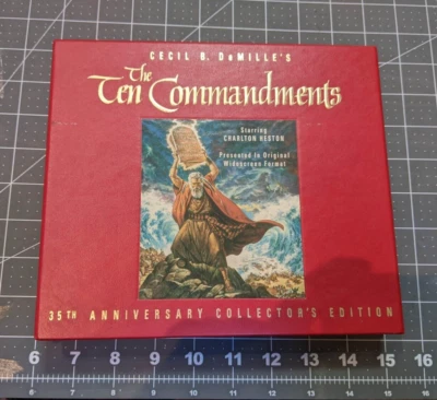 Cecil B. Demille's The Ten Commandments 35th Anniversary Collector's Edition VHS - Image 1 of 4