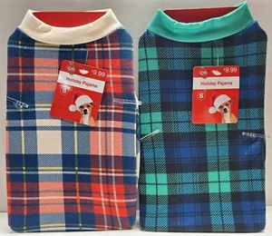New! 2pk Pet Central Christmas Holiday Pajama For Dogs Size S - Picture 1 of 2