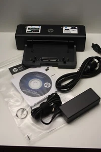 HP 2012 Dockingstation 90W ProBook EliteBook, A7E32ET   NEU  OVP inkl. Netzteil - Bild 1 von 8