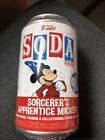 Funko Soda Sorcerer’s Apprentice Mickey SEALED Can 1 of 15,000 Chance Of Chase