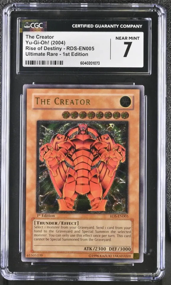 YuGiOh The Creator 2004 Rise of Destiny RDS-EN005 Ultimate Rare 1st Ed CGC 7 - Bild 1 von 1