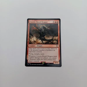 Höhlenbrettdrache MTG Rare Herr der Ringe Magic: The Gathering Commander - Bild 1 von 2