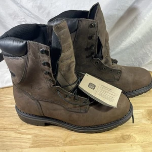 NEU Red Wing Arbeitsstiefel 1411 Herren Leder 10” Braun 14D USA Jagd Wasserdicht - Bild 1 von 22