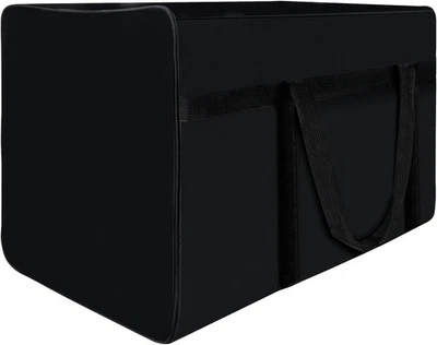 Reisetasche XXL 200L Groß TRIZAND, wasserabweisend, Schwarz, Camping, Sport