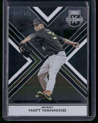 2016 Panini Elite Extra Edition #9 Matt Manning #/999 - Image 1 of 2