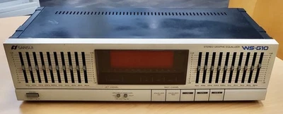 SANSUI WS-G10 Collector's Vintage Stereo Graphic Equalizer Rarrrreee - image 1 of 4