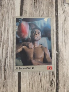 Muhammad Ali AW Sports 1991 #40 Ali Bonus Card #3 - Picture 1 of 2