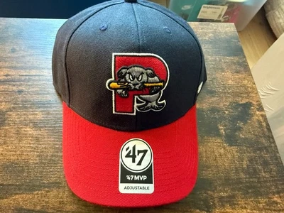 Portland Sea Dogs ’47 MVP Gorra Ajustable Azul Marino Rojo MiLB Gorra Dos Tonos Béisbol Foto 1 de 4