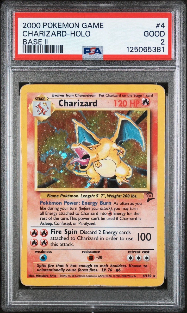 Pokémon TCG PSA Grade 2 Individual Collectible Card Game Cards for