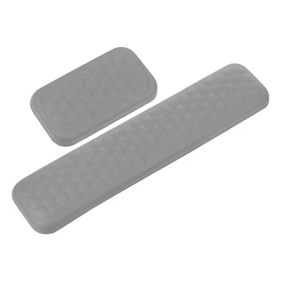  Keyboard Support Ergonomic Mouse Pad Set Mat with Wrist Rest Mousepad - Image 1 of 4