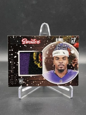 2020 Panini Donruss Devin Duvernay Rookie Holiday Sweater #SW-DD Ravens - Image 1 of 2