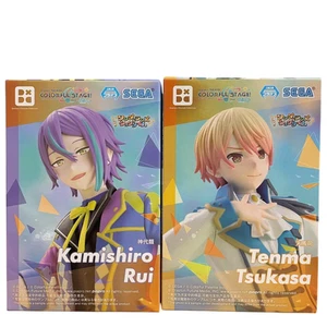 Conjunto de escritorio Project Sekai colorido escenario figura Rui Kamishiro/Tsukasa Tenma - Imagen 1 de 3