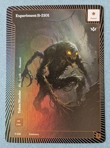 Experiment B-2101 Token T-026 - Foil - Wonders of the First WOTF - Bild 1 von 2