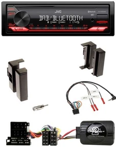 JVC Bluetooth USB DAB Lenkrad Autoradio für Audi A4 B5 bis 99 A6 C4 bis 97 A8 D2 - Bild 1 von 9