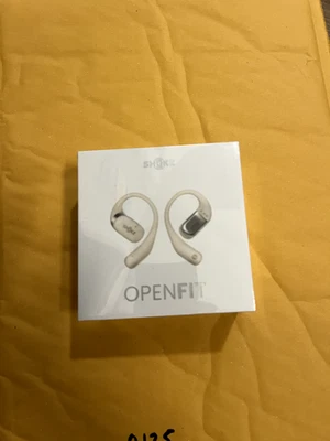 Shokz OpenFit Open-Ear Bluetooth Wireless Earbuds - Beige (T910-ST-BG-US) - Image 1 of 3