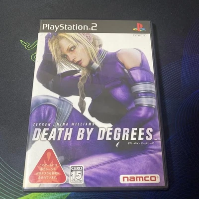 Death by Degrees Tekken Nina Williams Playstation2 PS2 Good Used Game NTSC-J JP - Image 1 of 4