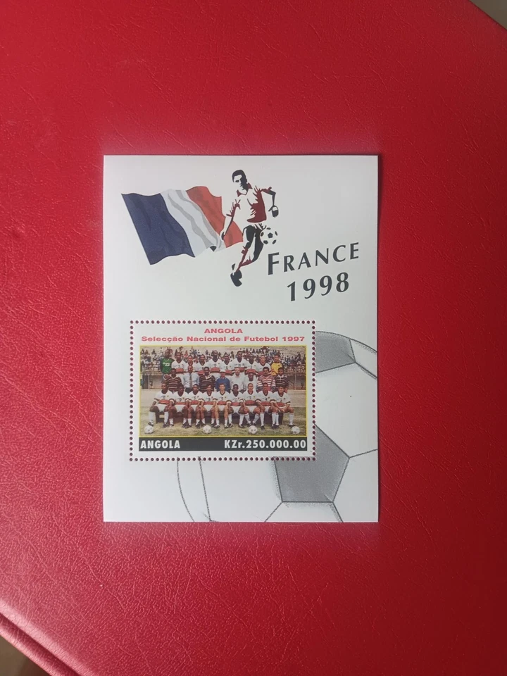 BLOC NEUF FOOTBALL  ANGOLA - MINT SHEET SOCCER ANGOLA - Photo 1/1