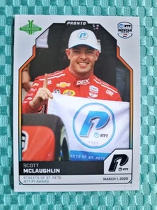 2025 Parkside Indycar Pronto Week 1 Scott McLaughlin NTT P1 Award #1 - Picture 1 of 2